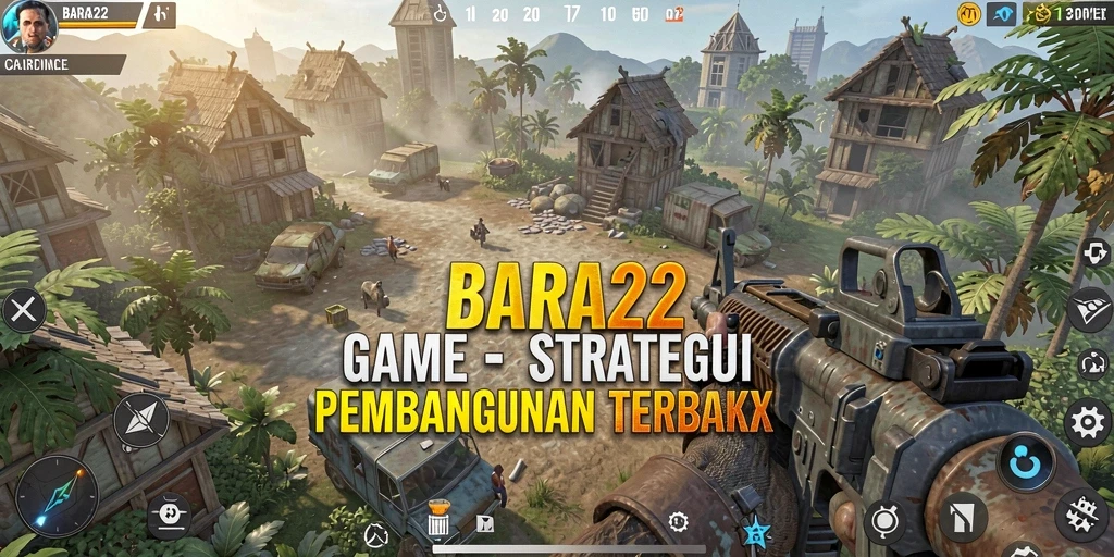 Tampilan menarik dari gameplay BARA22 yang penuh strategi.