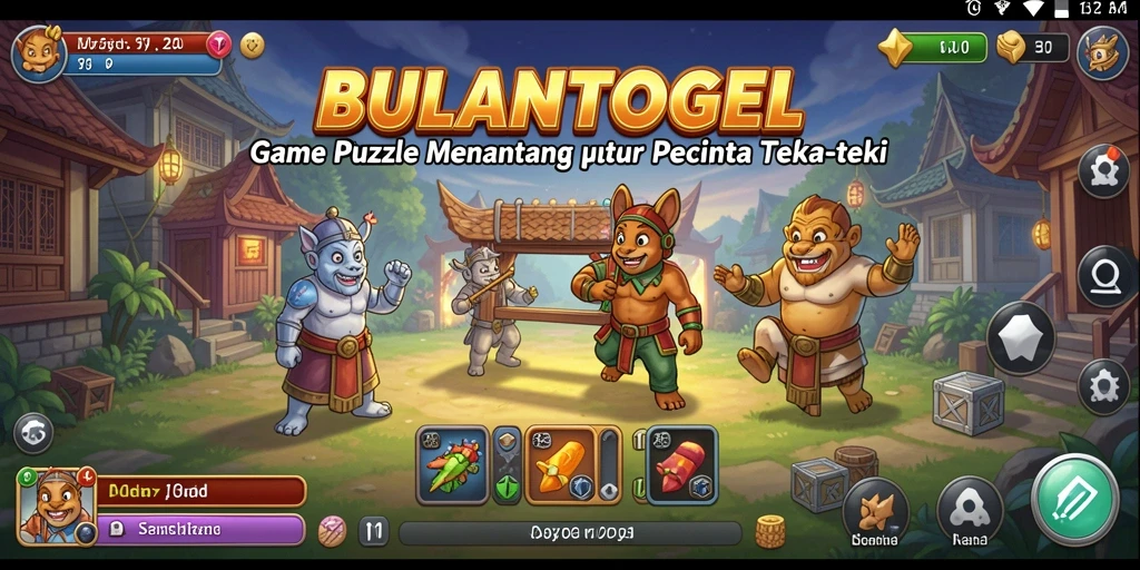 Tampilkan gameplay menantang dari BULANTOGEL, game Puzzle seru.