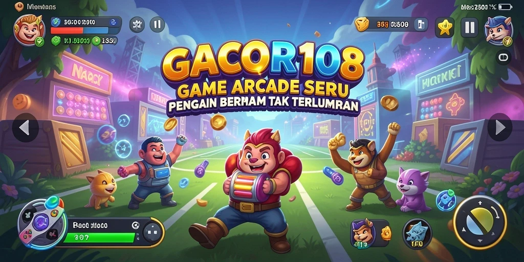 Screenshot menunjukkan gameplay seru dan aksi mendebarkan dalam GACOR108.