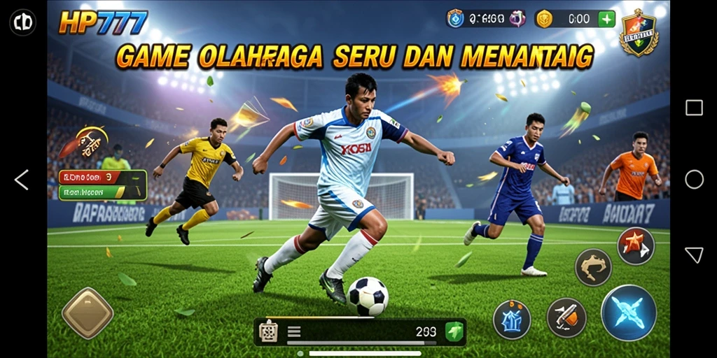 Tampilan menarik dari gameplay HP777 yang menampilkan aksi olahraga.