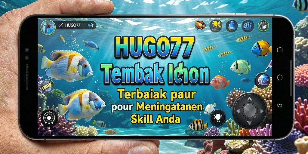 Tampilan permainan HUGO77 dengan aksi Tembak Ikan yang mendebarkan.