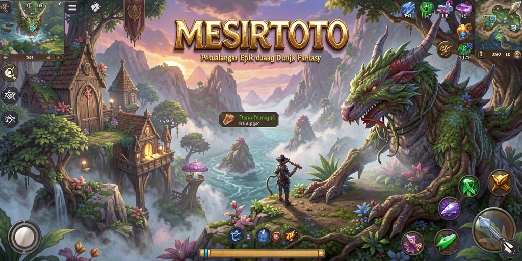 Tampilan gameplay <strong>MESIRTOTO</strong> yang seru dan penuh aksi.