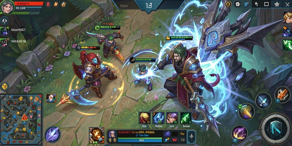 Tampilan screenshot dari gameplay menarik di NABOB77.