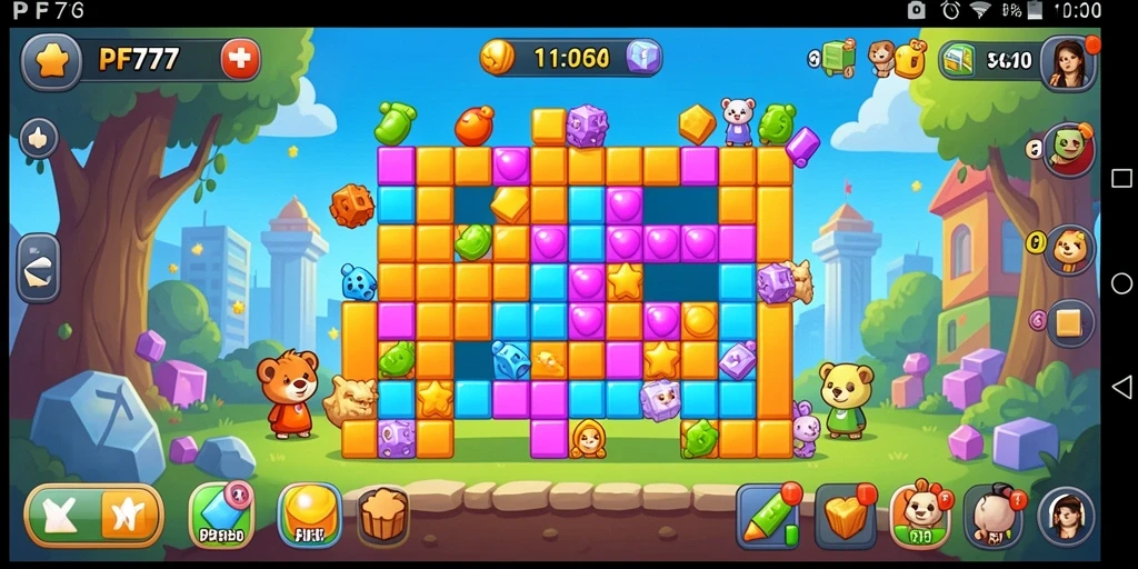 Tampilan gameplay PF777 yang menarik dan menantang.