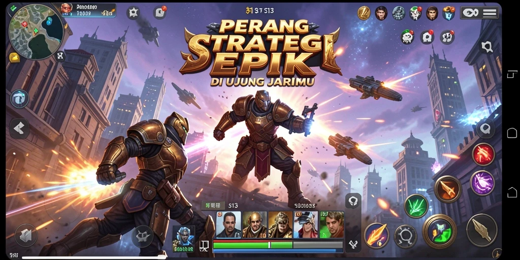 Tampilan menakjubkan dari gameplay S13 yang penuh strategi.