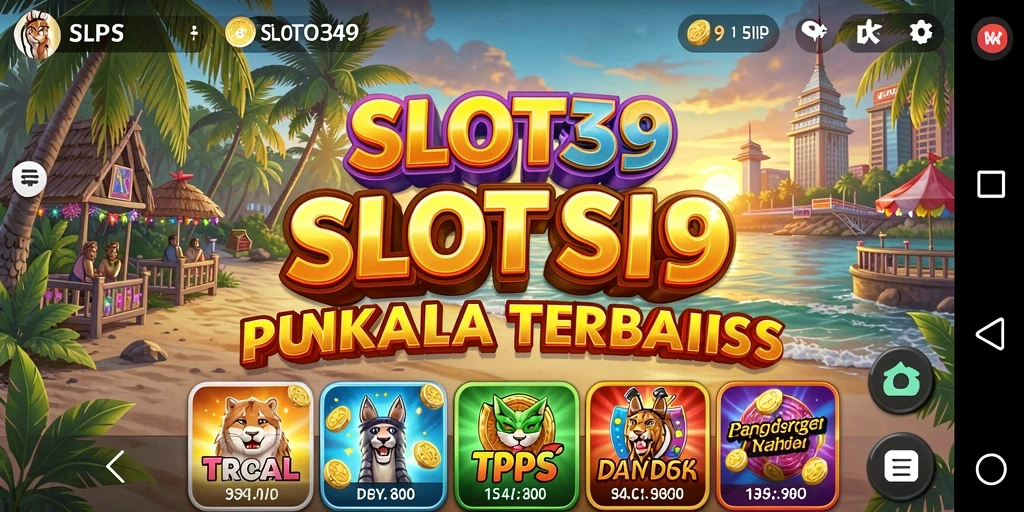 Screenshot yang menampilkan gameplay seru di SLOT39.