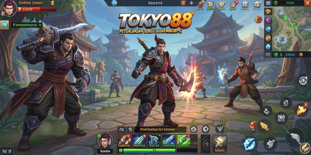 Gameplay menarik di TOKYO88 dengan aksi petualangan MMORPG.