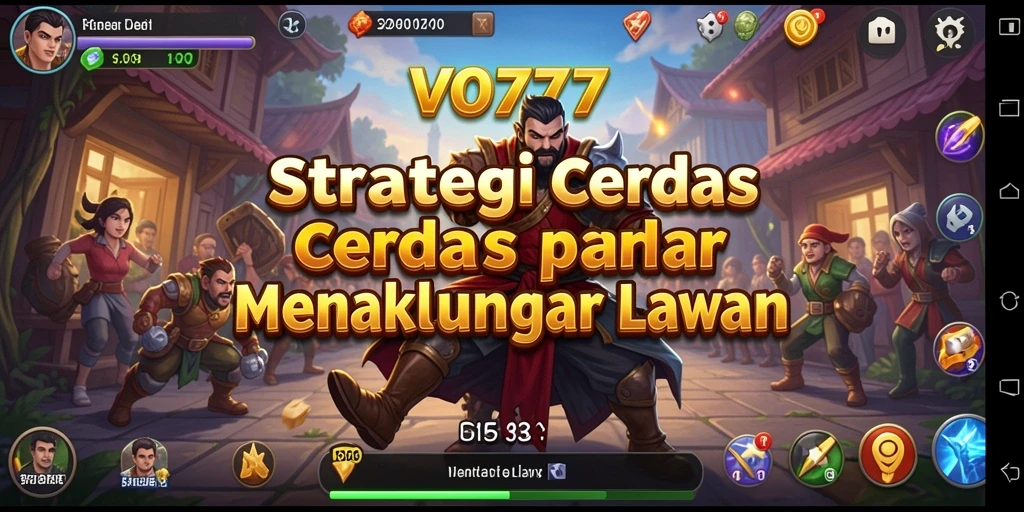 Tampilan gameplay strategi seru dalam VO777 yang penuh aksi.